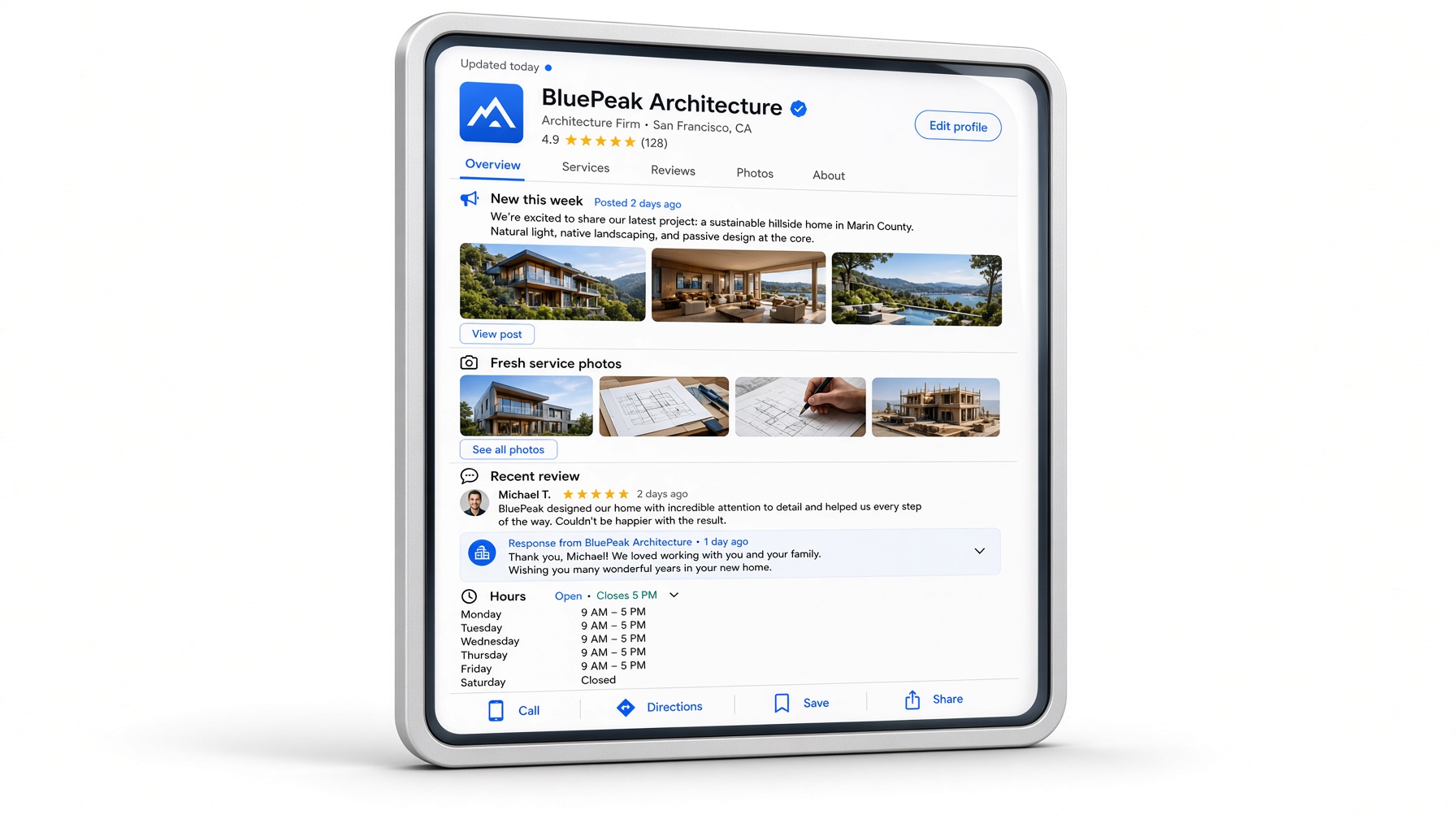 Google Business Profile Management — CMC customer outcome